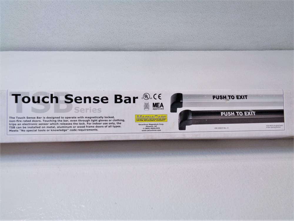 Securitron Assa Abloy Touch Sense Bar for Exit Door, 34" Length